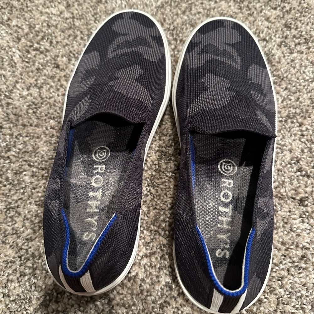 Rothys Camo Slip On Sneakers - 6